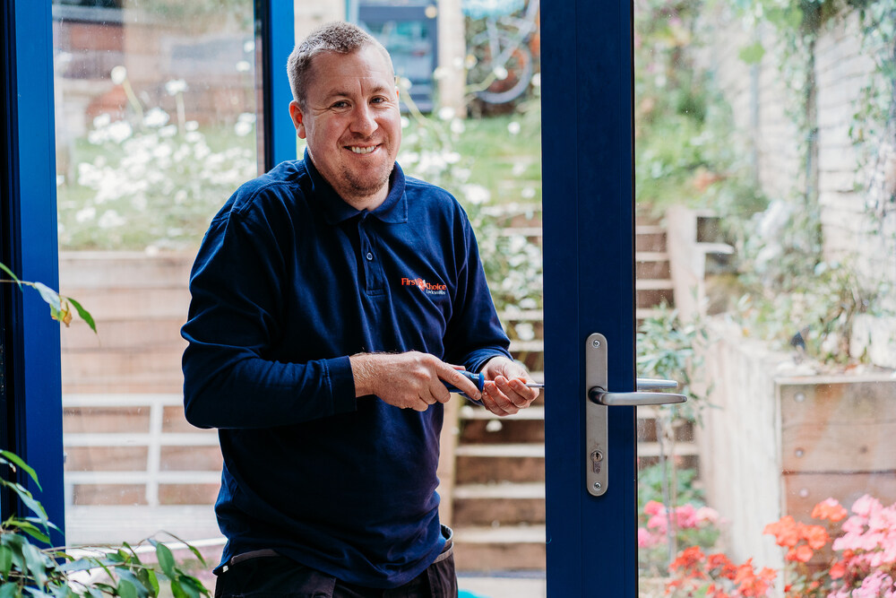 Locksmith at work