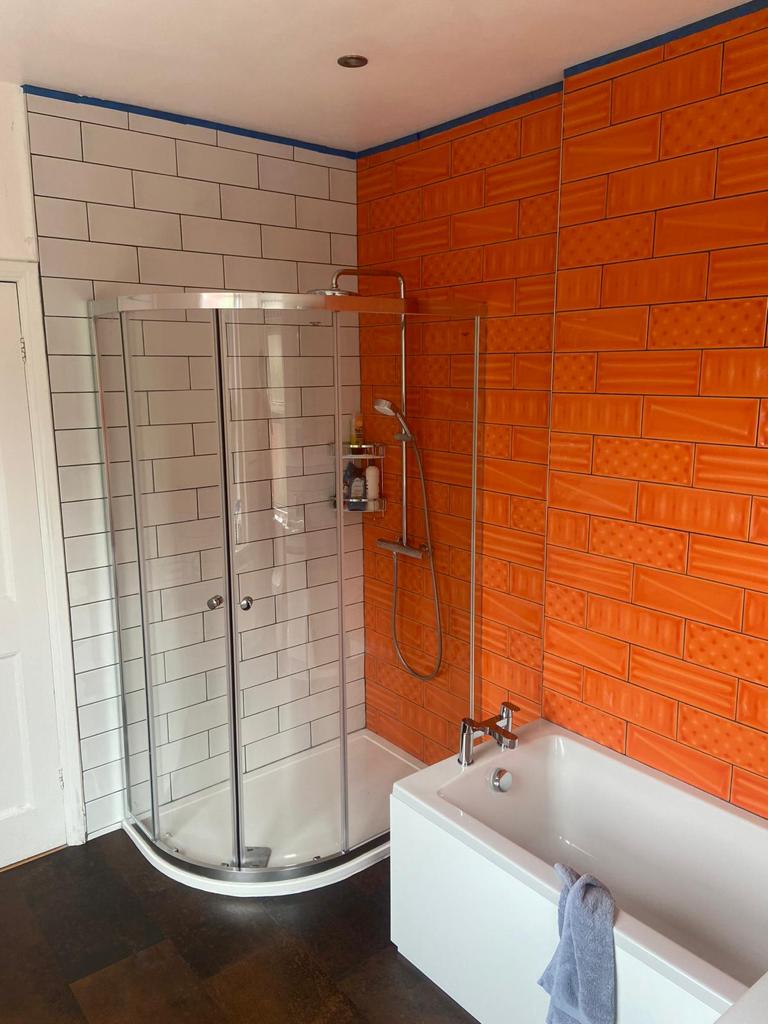 Bathroom with shower