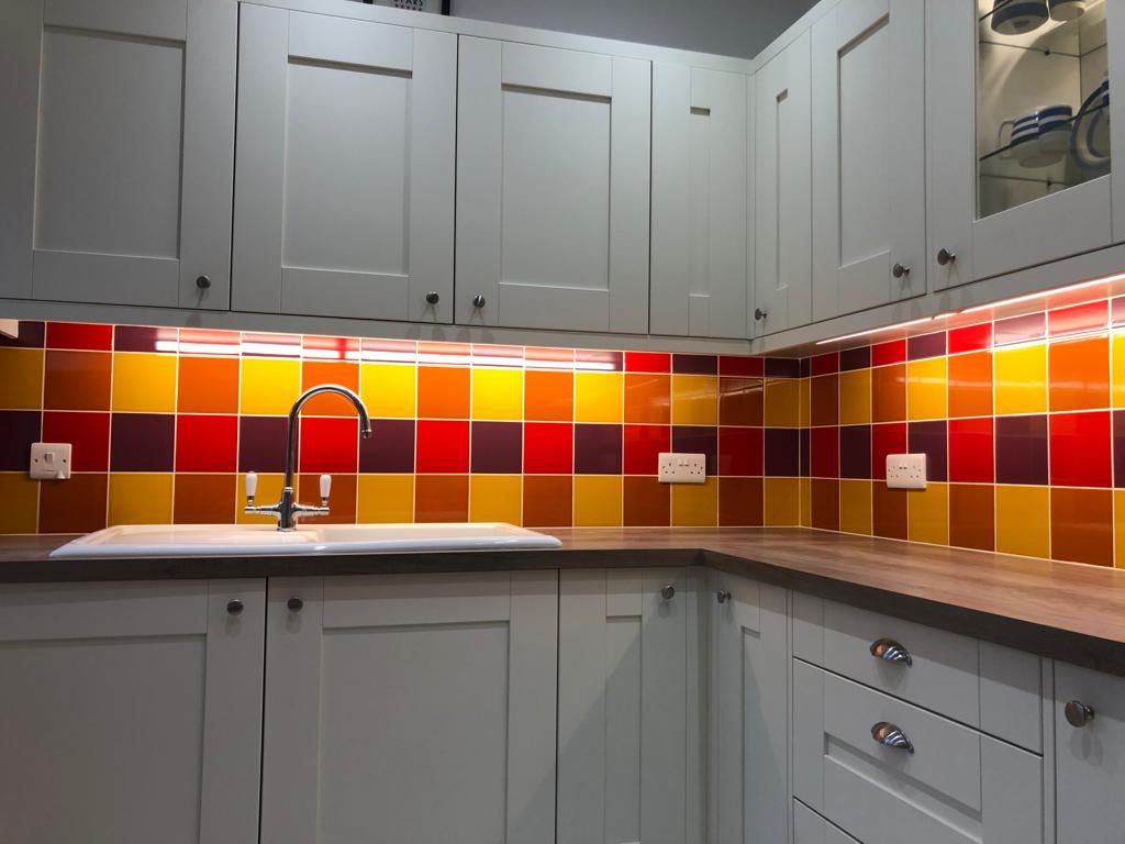 Awesome kitchen tiling