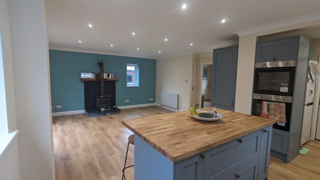 Spacious kitchen