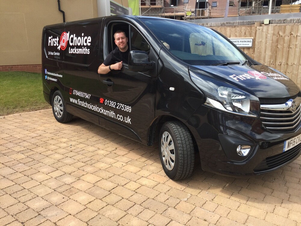 Signwritten van