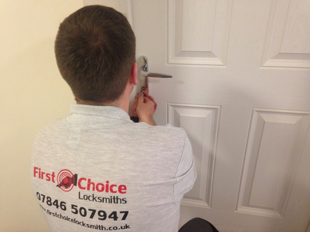 Locksmith at work