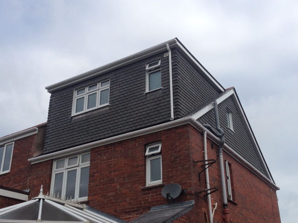Dormer extension on terraced housee