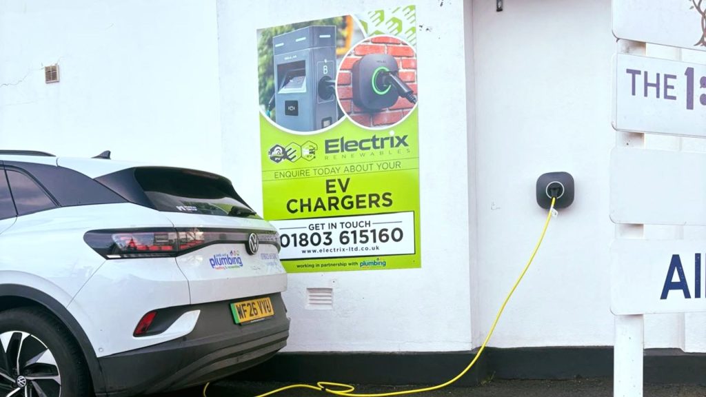 Electric vehicle at home ev charging station