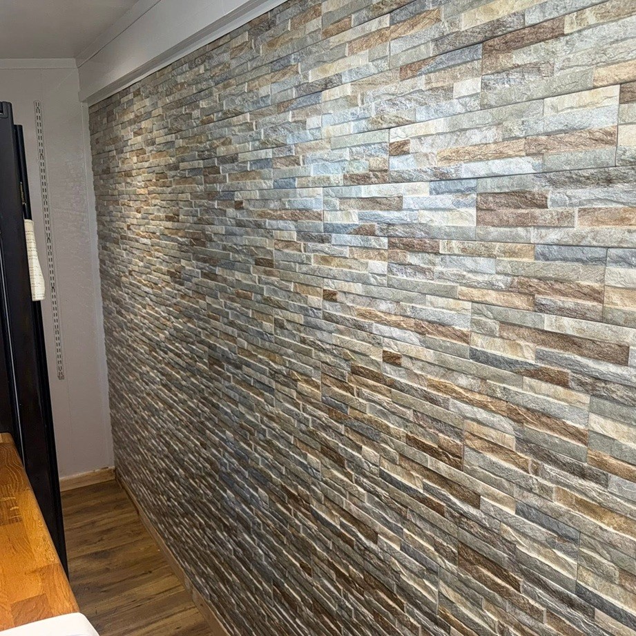 Beautiful tiled wall